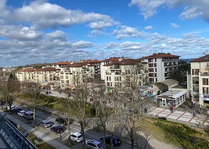 - Trzy Korony Z Widokiem Na Morze Plaza Promenada *