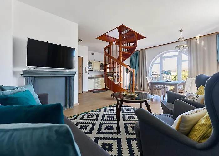 - Trzy Korony Z Widokiem Na Morze Plaza Promenada 公寓