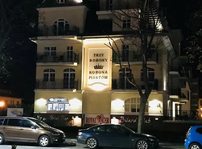 - Trzy Korony Z Widokiem Na Morze Plaza Promenada 公寓 斯维诺乌伊希切